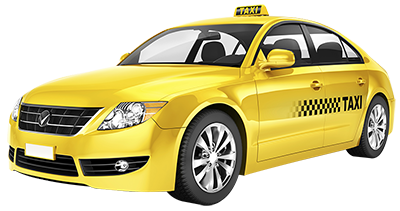 A yellow taxi cab is shown in this picture.