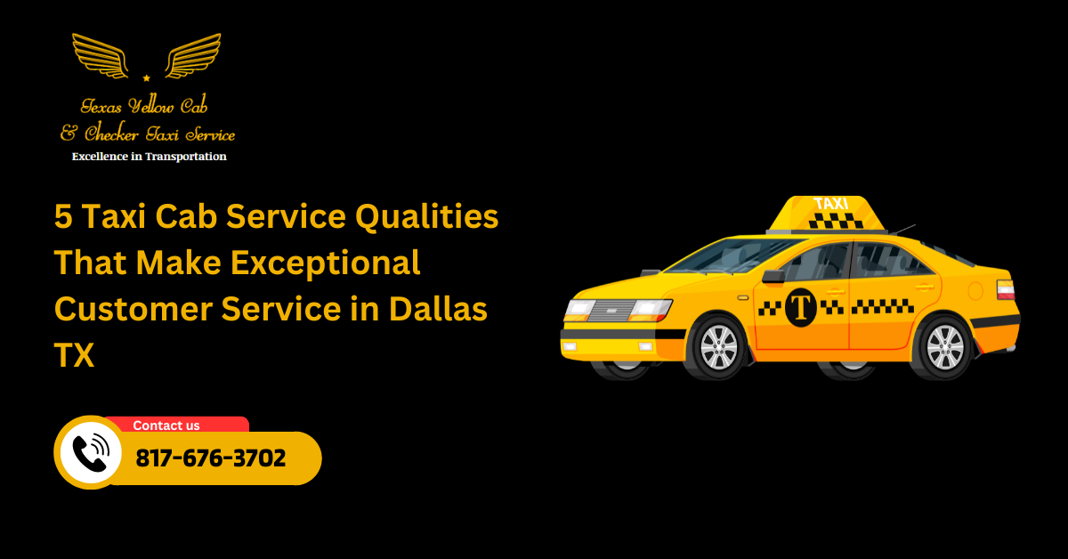 Taxi cab service Dallas TX